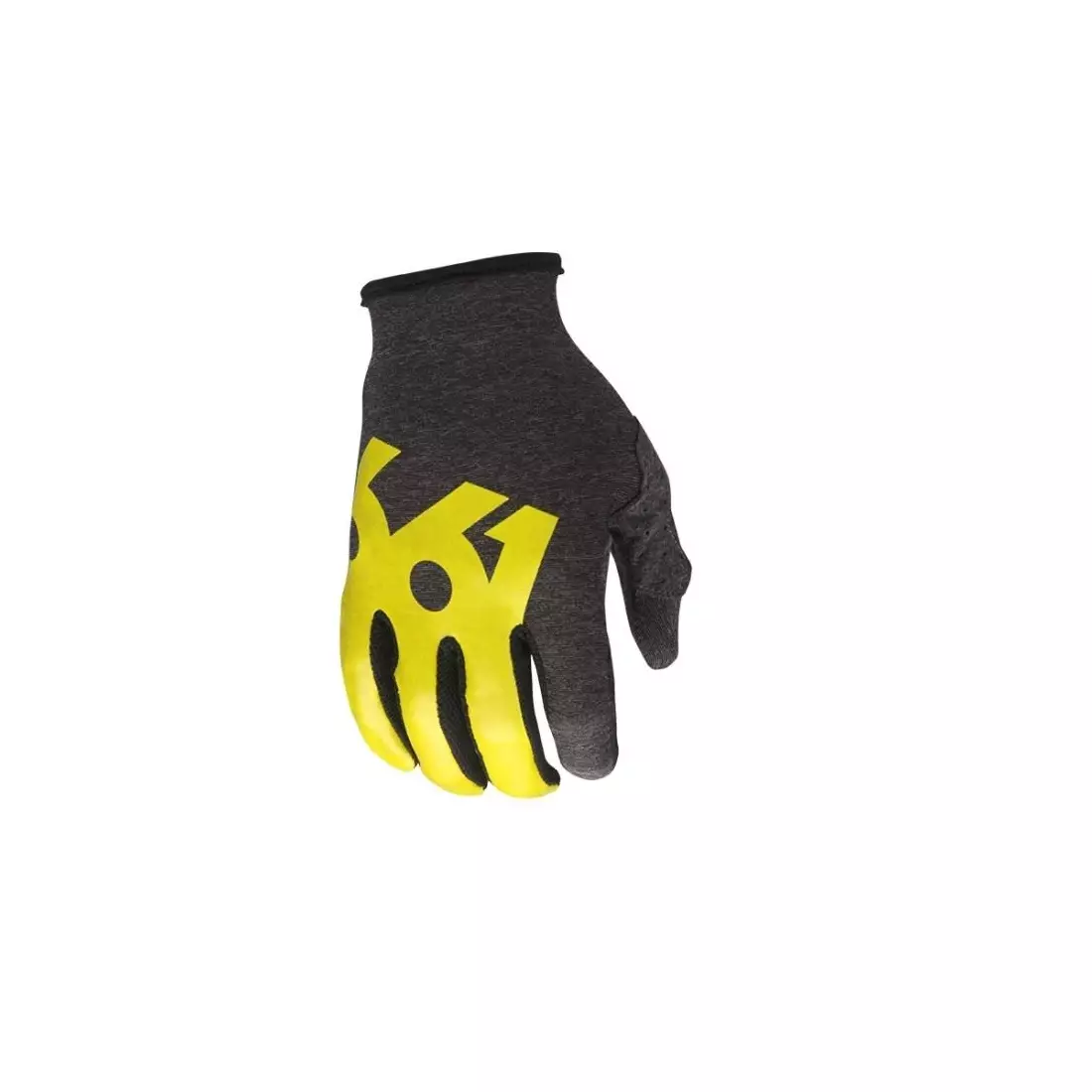 661 Fahrradhandschuhe COMP black/yellow langer Finger