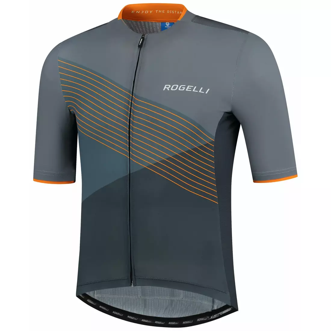 ROGELLI Herren Fahrrad T-Shirt SPIKE grey/orange 001.337