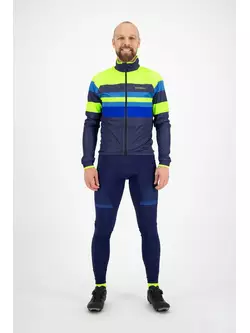 ROGELLI Herren-Fahrradhose mit Hosenträgern FUSE blue