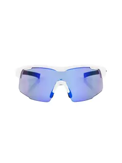 ROGELLI Sportbrille mit austauschbaren Gläsern PULSE Weiß