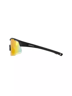 ROGELLI Sportbrille mit austauschbaren Gläsern PULSE schwarz