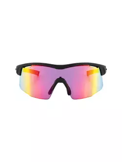 ROGELLI Sportbrille mit austauschbaren Gläsern PULSE schwarz