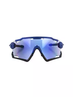 ROGELLI Sportbrille mit austauschbaren Gläsern SWITCH blau