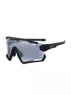 ROGELLI Sportbrille mit austauschbaren Gläsern SWITCH schwarz