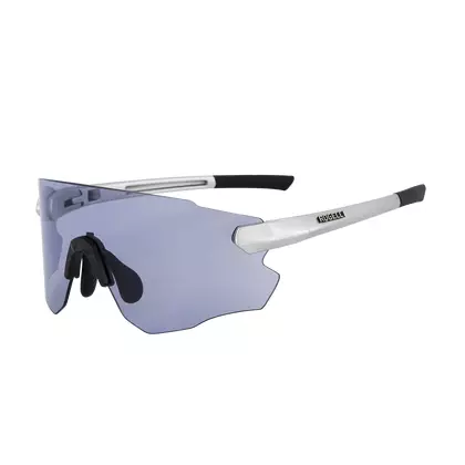 ROGELLI Sportbrille mit austauschbaren Gläsern szkłami VISTA grau