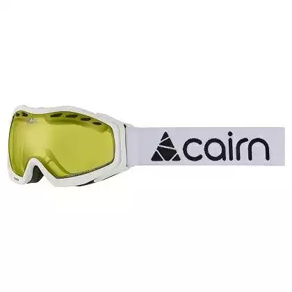 CAIRN Ski-/Snowboardbrille GOGLE FREERIDE 601, white/yellow 580067601