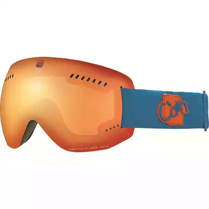 CAIRN Ski-/Snowboardbrille PRIME 810, Orange/Blue 580711810