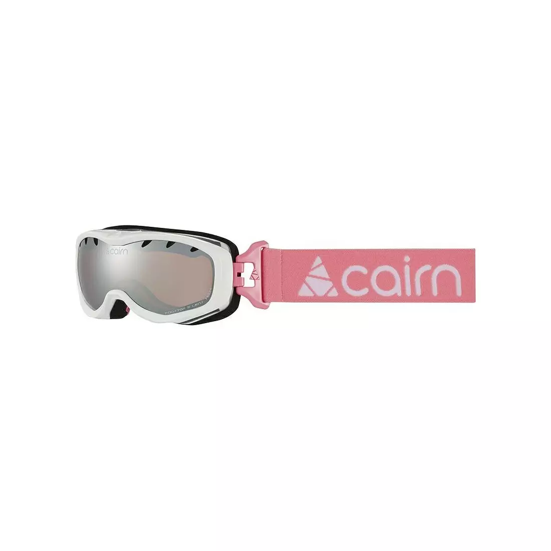 CAIRN Kinder Ski-/Snowboardbrille RUSH SPX3000 Shiny White Candy Pink