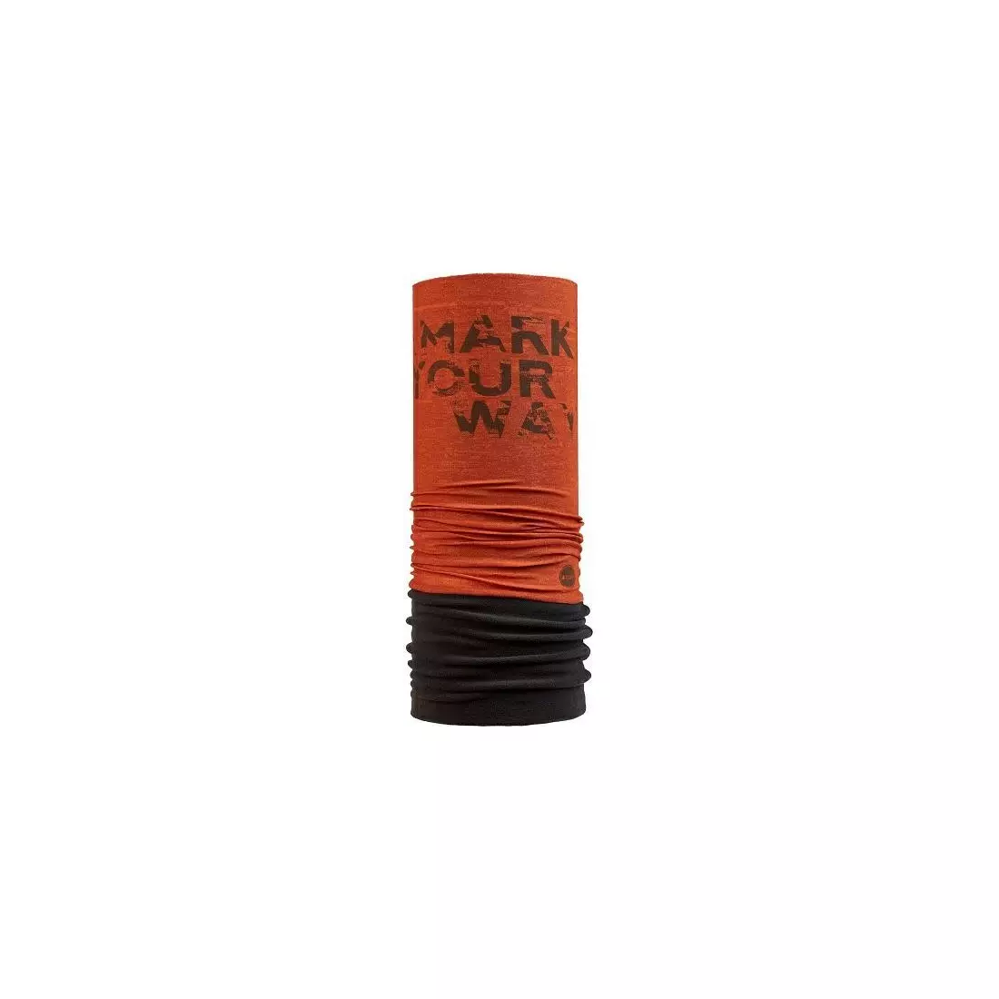CAIRN Multifunktionsschal MALAWI POLAR TUBE orange black