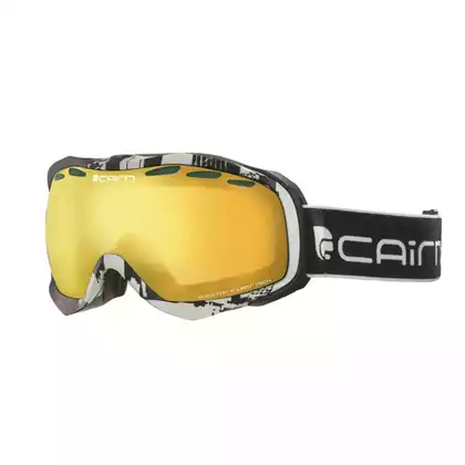 CAIRN Ski-/Snowboardbrille  ALPHA SPX1000 6979 black-white/orange 5808576979