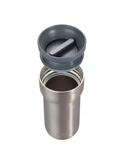 MEPAL ELLIPSE thermobecher 375 ml, gebürsteter Stahl