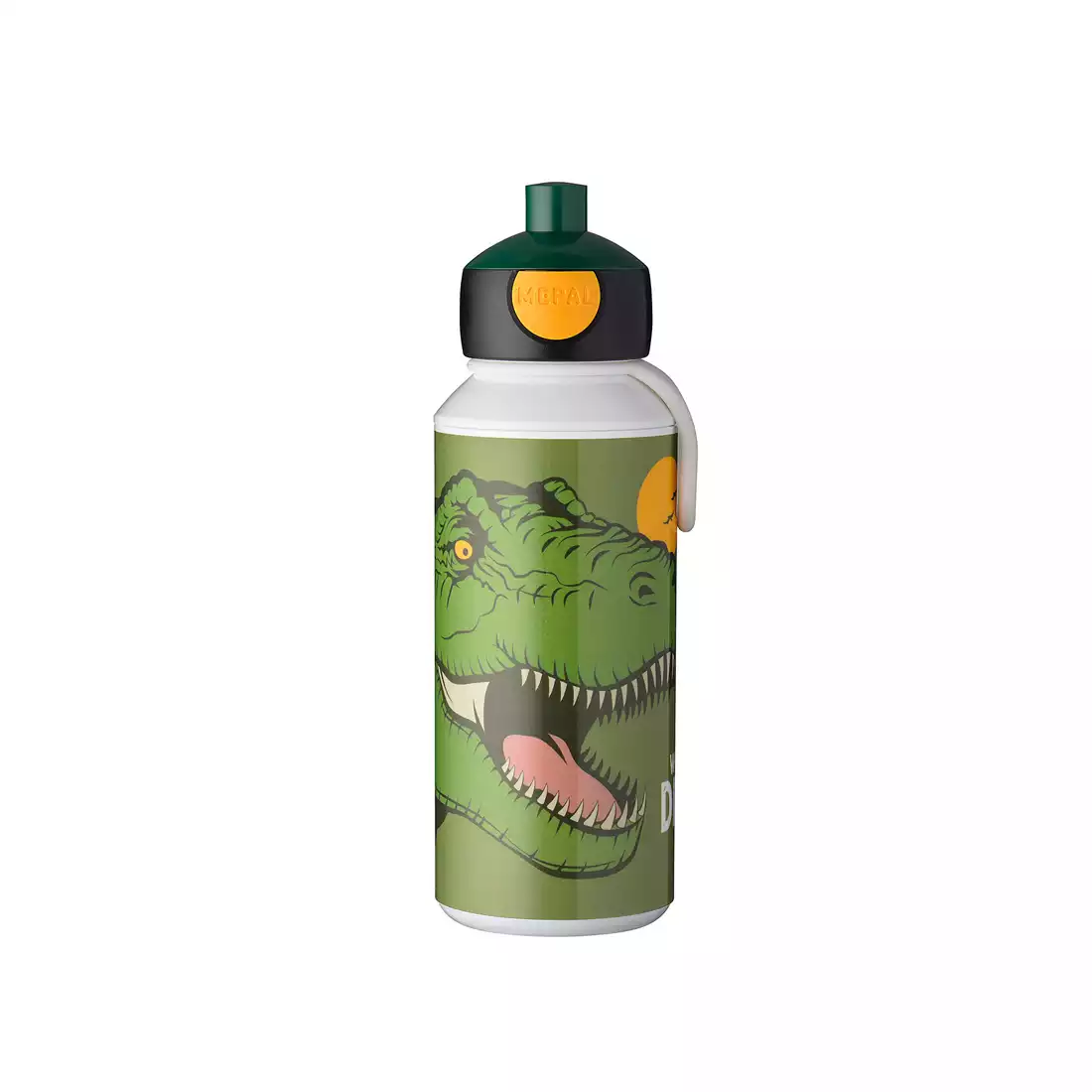 MEPAl CAMPUS POP-UP wasserflasche für kinder 400 ml, dino