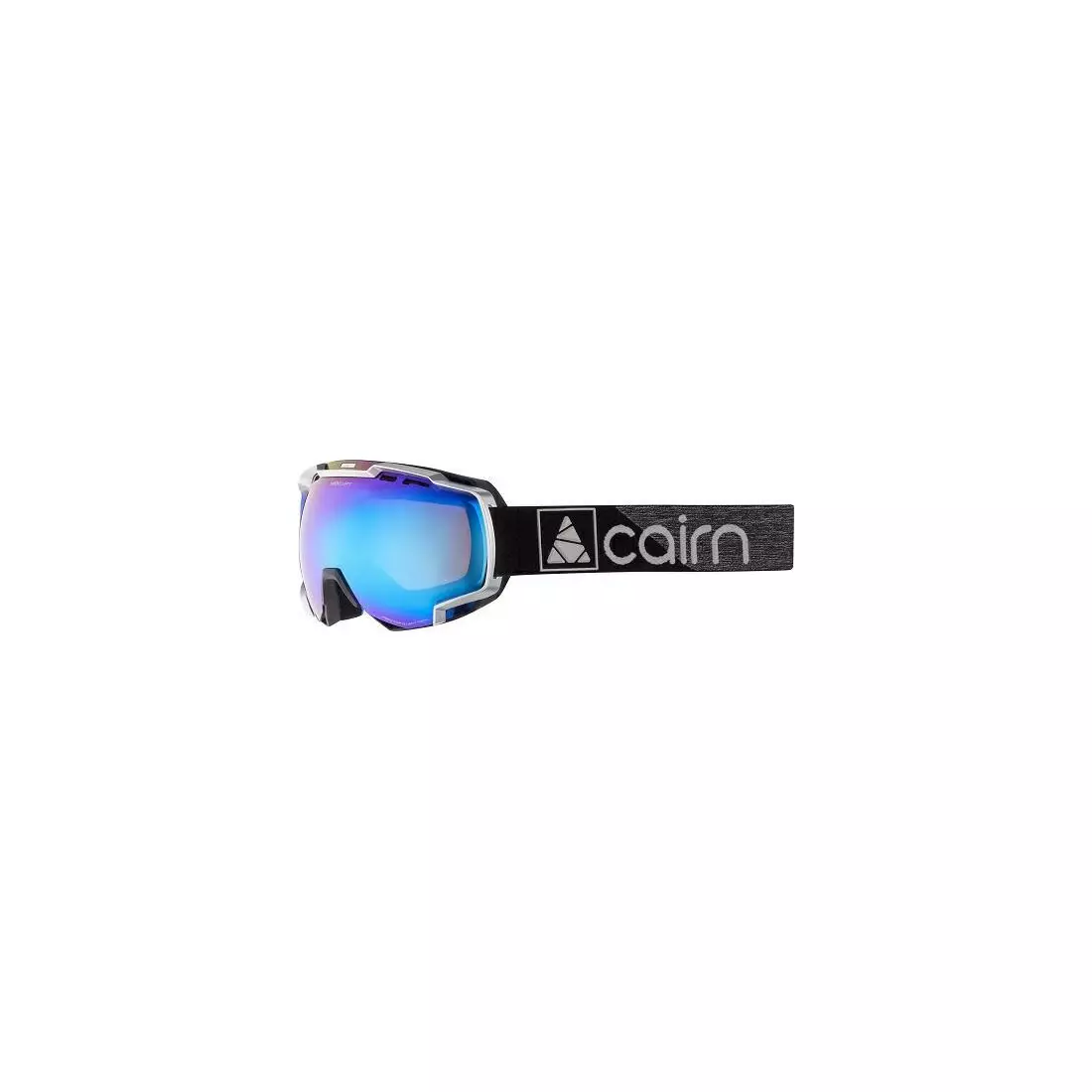 CAIRN Ski-/Snowboardbrille MERCURY SPX3000 IUM Mat Black Silver Blue Mirror