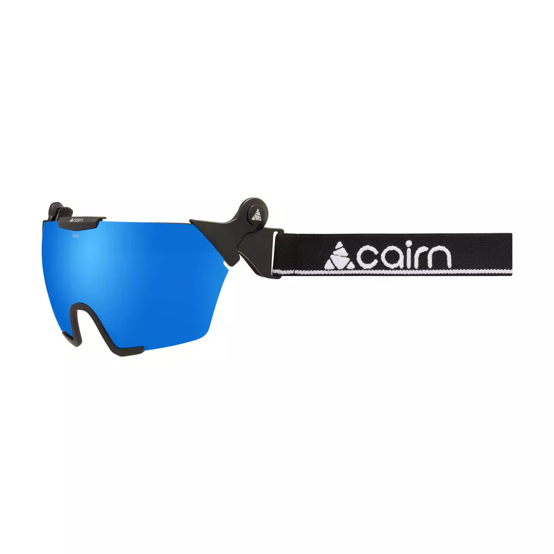 CAIRN Trak SPX 3000 Ski-/Snowboardbrillen, schwarz/blauer Spiegel