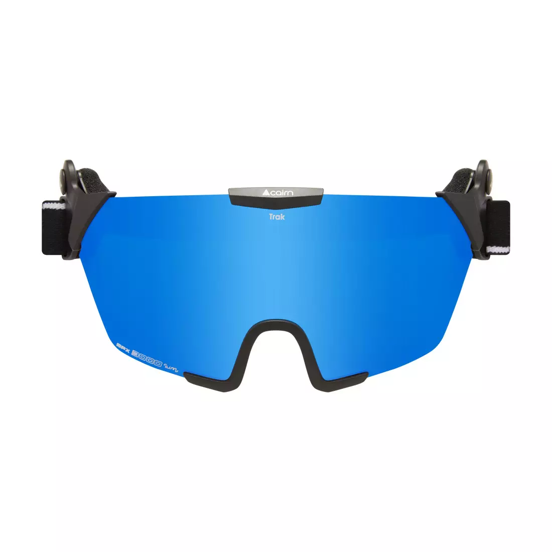 CAIRN Trak SPX 3000 Ski-/Snowboardbrillen, schwarz/blauer Spiegel
