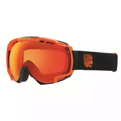 CAIRN Ski-/Snowboardbrille MERCURY SPX3000 8210, black-orange, 5808418210