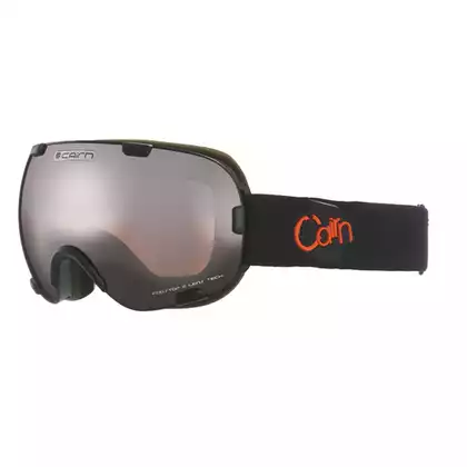 CAIRN Ski-/Snowboardbrille SPIRIT black/orange 580680802