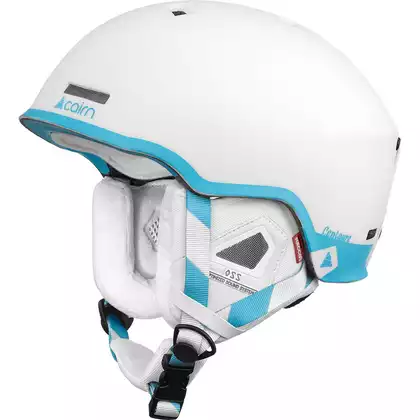 CAIRN Ski-/Snowboardhelm Centaure RESCUE 101, white-blue, 0605890101