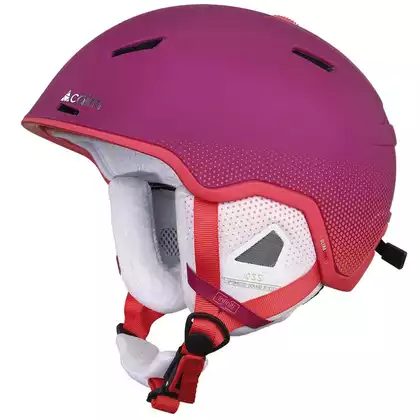 CAIRN Winter Ski - Snowboardhelm INFINITI pink red 060568014356/58