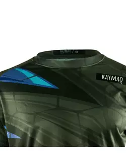 KAYMAQ DESIGN M64 lockeres Fahrradhemd MTB, blau