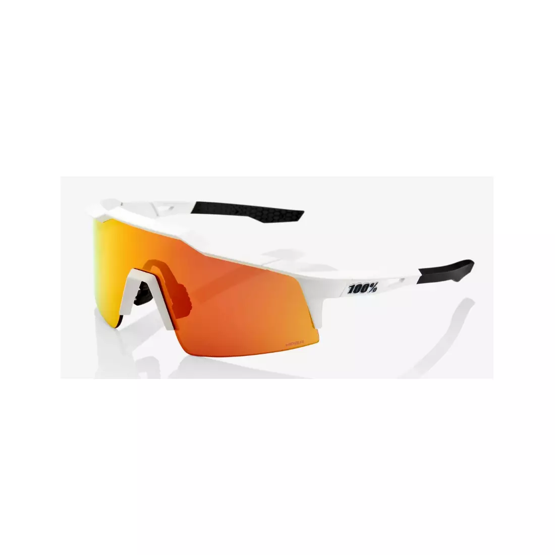 100% Sportbrille SPEEDCRAFT SL (HiPER Red Multilayer Mirror Lens) Soft Tact Off White STO-61002-412-01