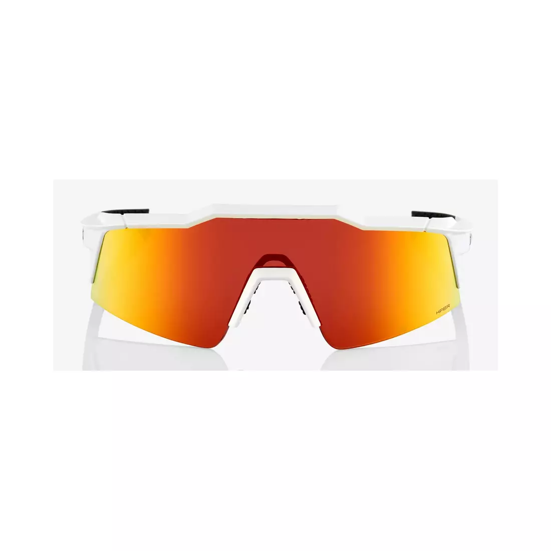 100% Sportbrille SPEEDCRAFT SL (HiPER Red Multilayer Mirror Lens) Soft Tact Off White STO-61002-412-01