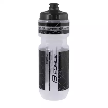 FORCE Fahrrad Wasserflasche RAY 0,75 l, transparent 253061