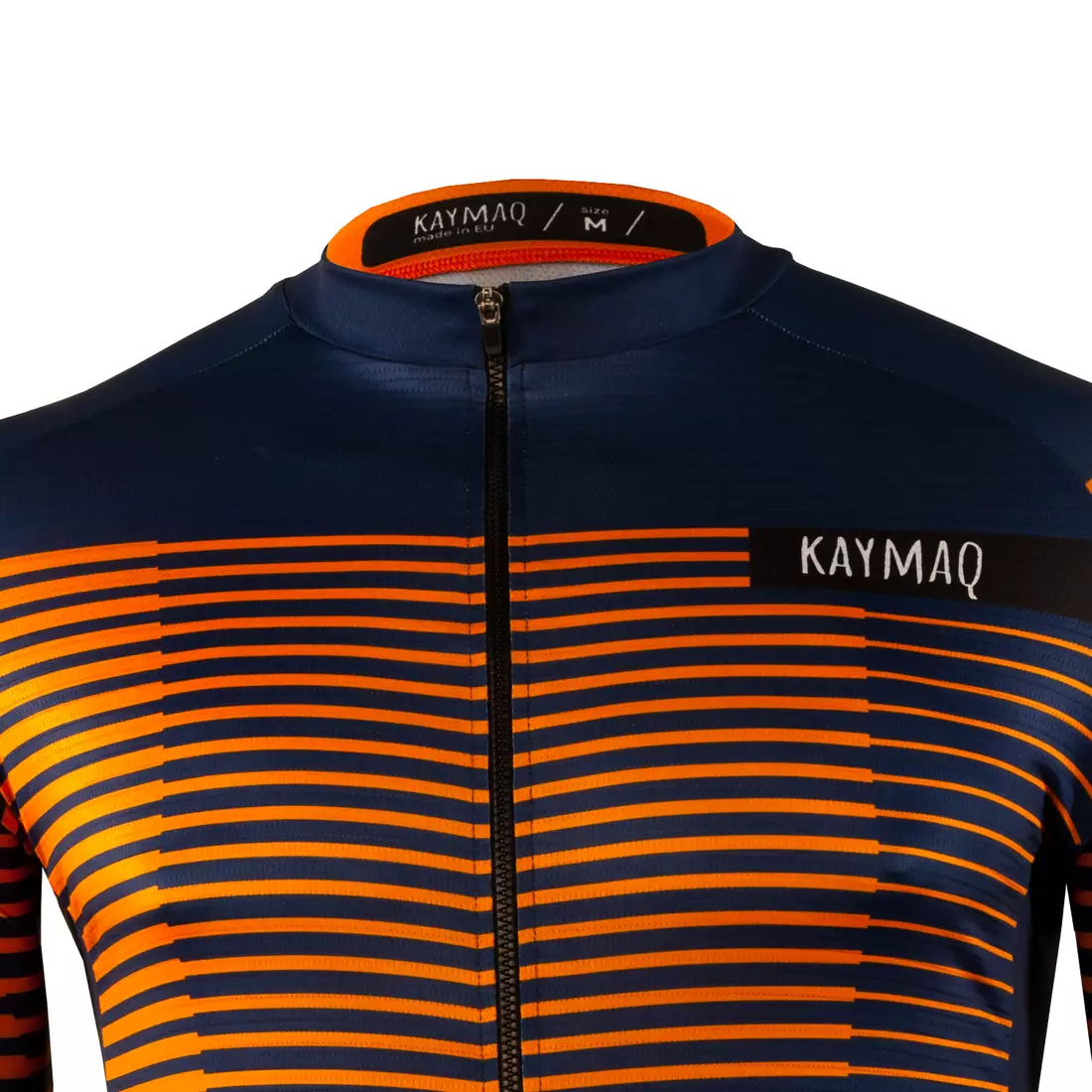 KAYMAQ M66 RACE Herren Fahrradtrikot kurzarm Orange
