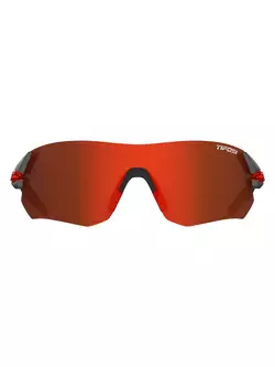 TIFOSI Brille mit Wechselgläsern TSALI CLARION (Clarion red, AC Red, Clear) gunmetal red TFI-1640109721