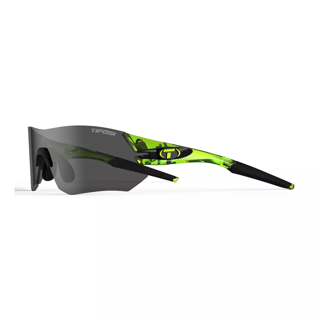 TIFOSI Brille mit Wechselgläsern TSALI (Smoke, AC Red, Clear) crystal neon green TFI-1640105670