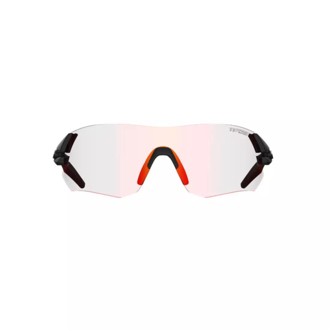 TIFOSI photochrome Sportbrille TSALI FOTOTEC (Clarion Red Fototec) matte black TFI-1640300130