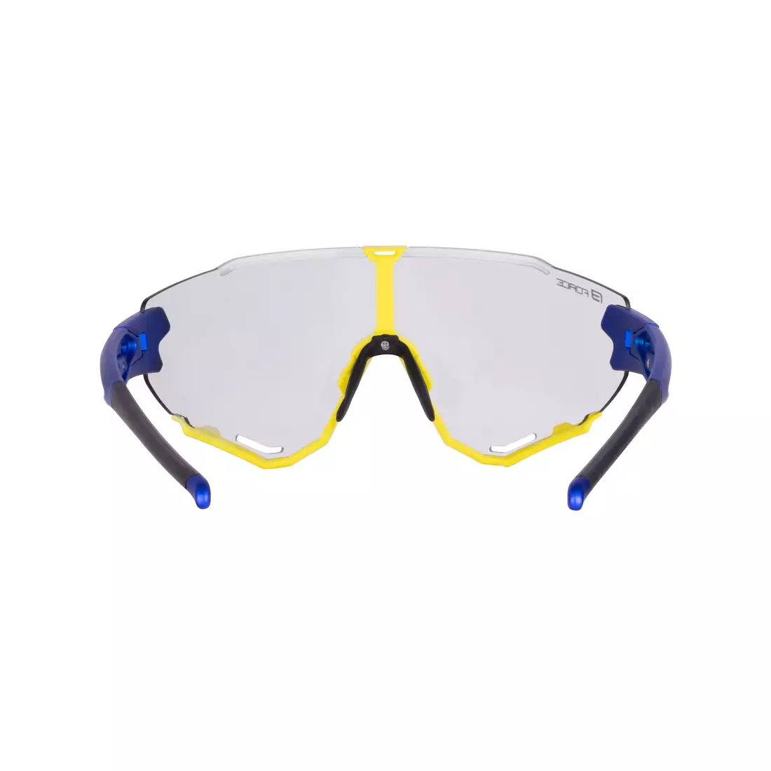 FORCE CREED Selbsttönende Sportbrille, blau und gelb