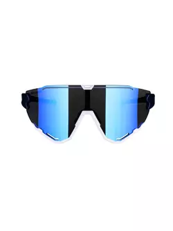 FORCE Fahrrad / Sportbrille CREED blau-fluo, 91184