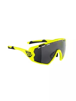 FORCE Fahrrad / Sportbrille OMBRO laser lens fluo mat 91141