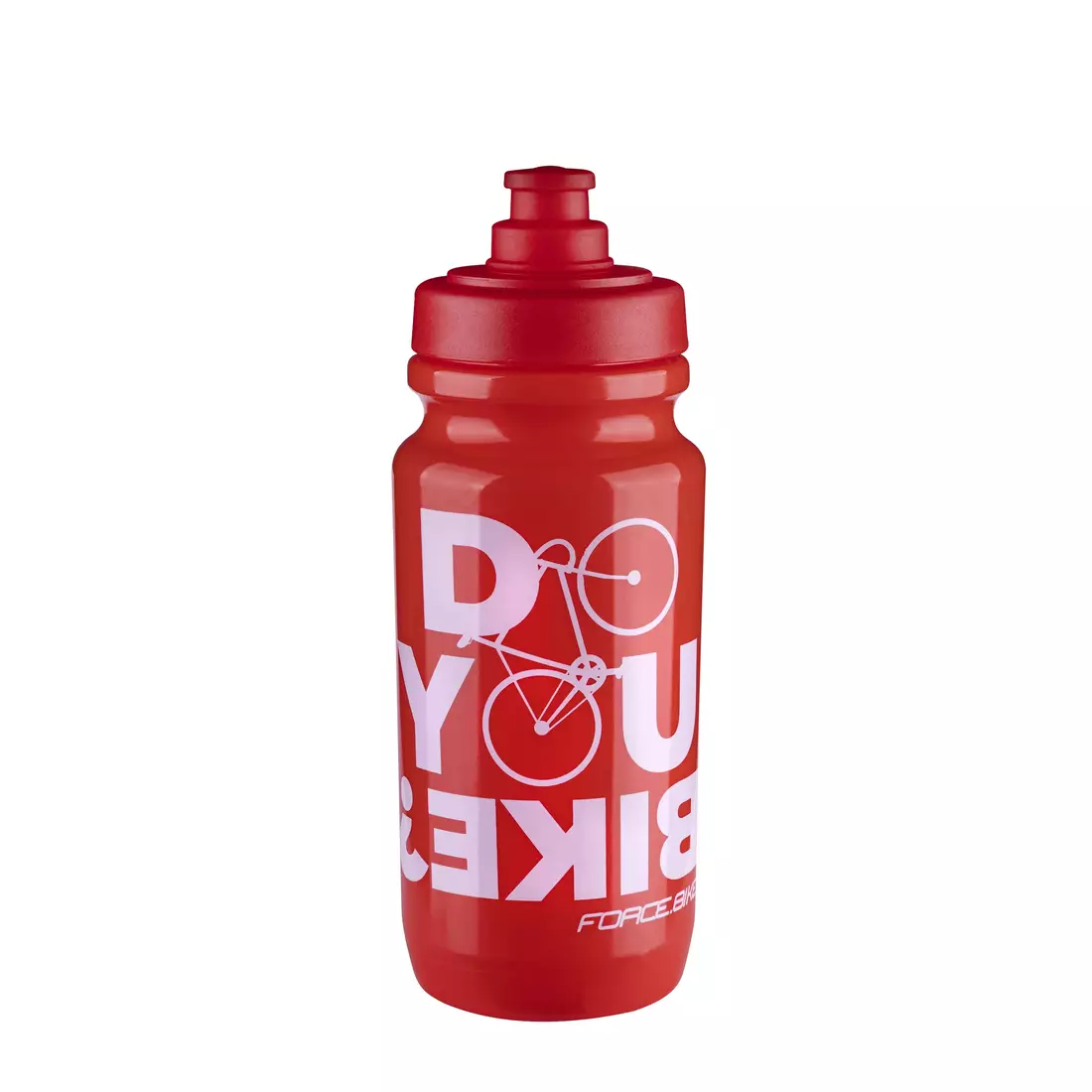FORCE Fahrrad Wasserflasche BIKE 0,5L red 250910