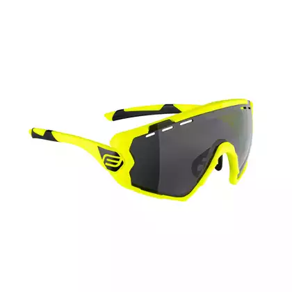 FORCE Fahrrad / Sportbrille OMBRO laser lens fluo mat 91141