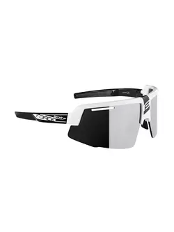FORCE Sonnenbrille IGNITE, schwarz-weiß, schwarze Gläser 910945