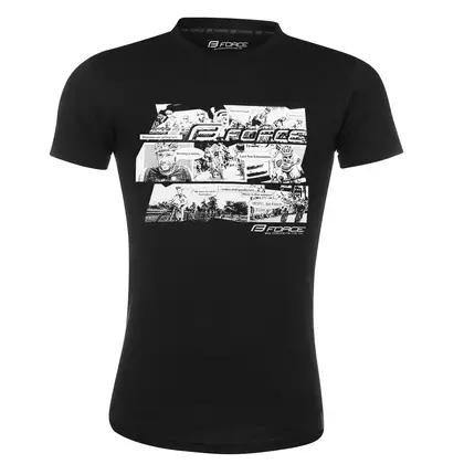 FORCE Sport-T-Shirt mit kurzen Ärmeln COOL black 90777