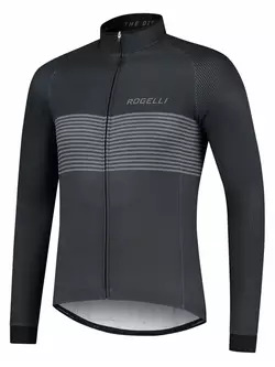 ROGELLI Fahrrad-Sweatshirt für Herren BOOST, Schwarz, ROG351008
