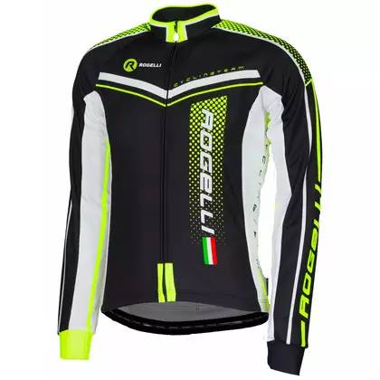 ROGELLI Fahrrad-Sweatshirt für Herren GARA MOSTRO, fluor 001.245