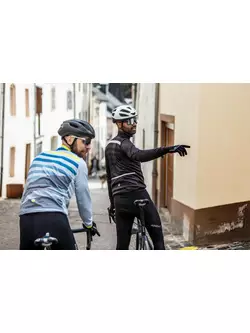 ROGELLI Fahrrad-Sweatshirt für Herren STRIPE, Schwarz, ROG351011