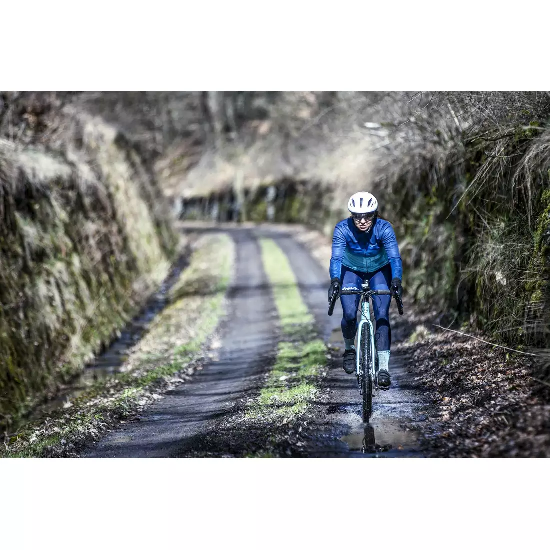 ROGELLI Fahrrad Winterjacke für Damen DREAM turquoise ROG351094