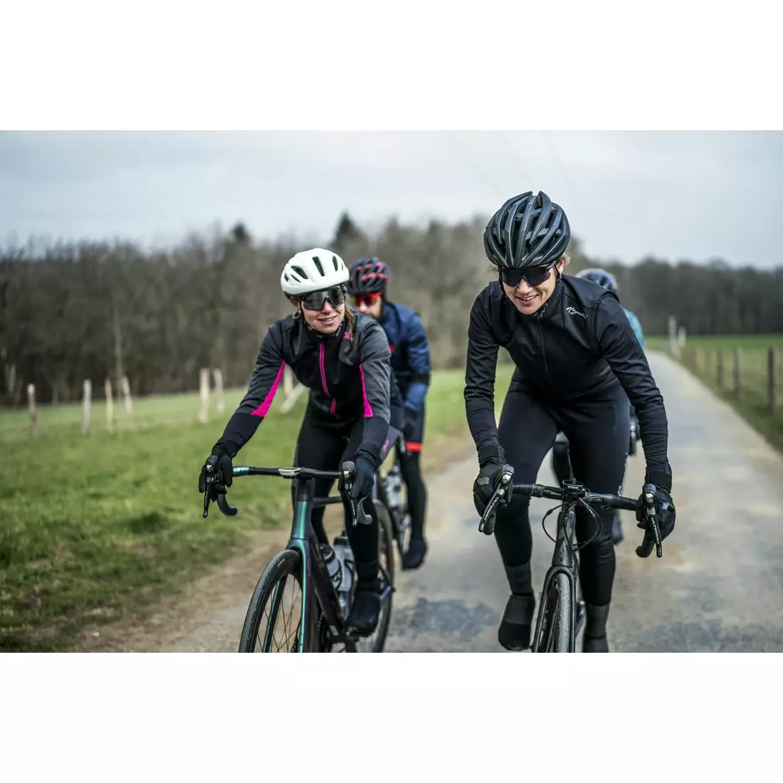 ROGELLI Fahrrad Winterjacke für Damen GLORY black ROG351079