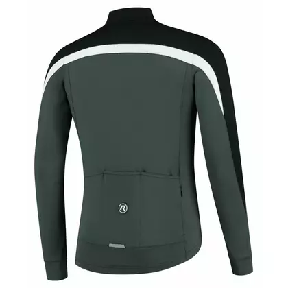 Rogelli Isoliertes Radsport-Sweatshirt für Herren COURSE, grau, ROG351007