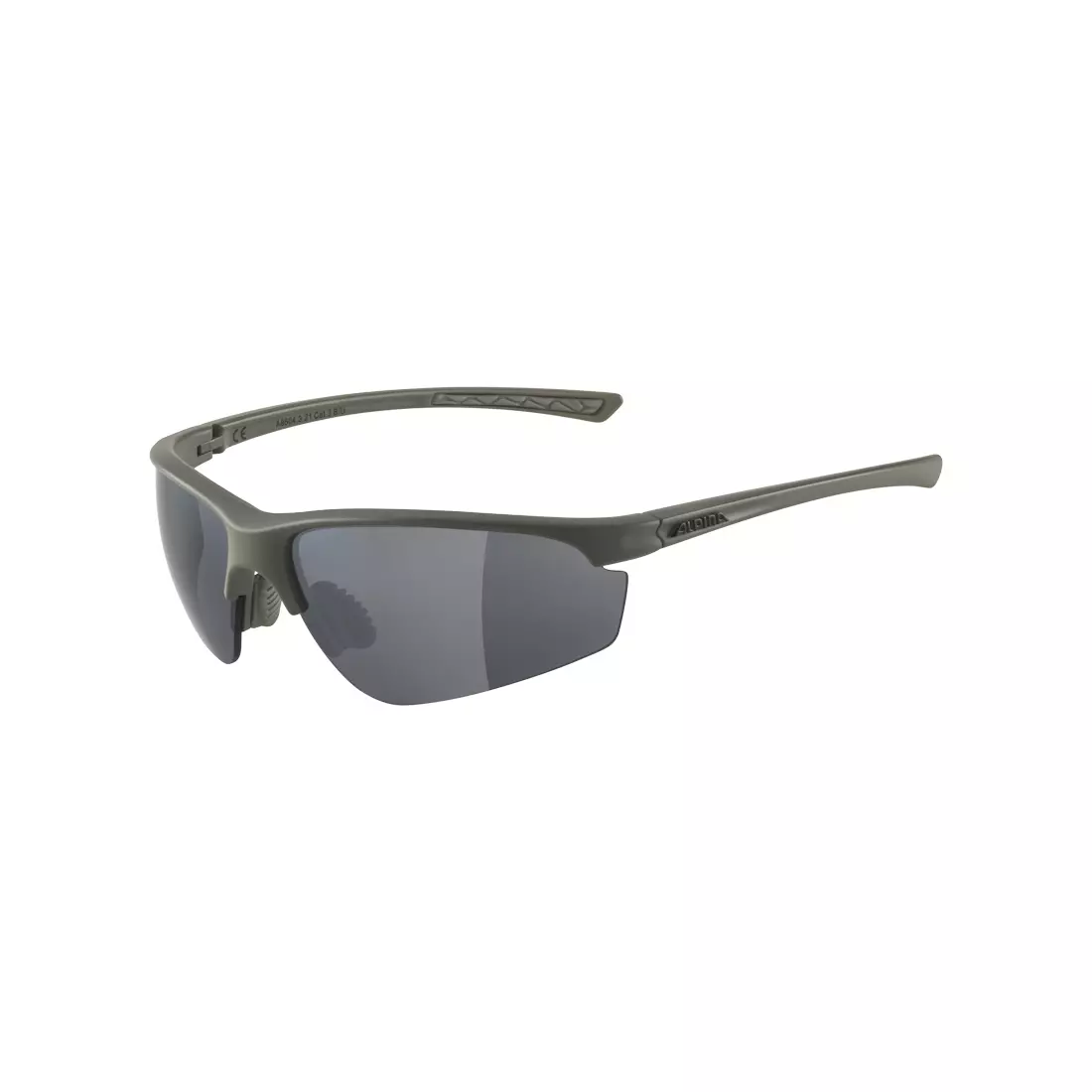 ALPINA TRI-EFFECT 2.0 Sportbrille mit Wechselgläsern, moon-grey matt