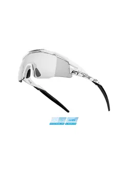 FORCE Radsport / Sportbrille EVEREST photochrome, Schwarz und weiß, 910915