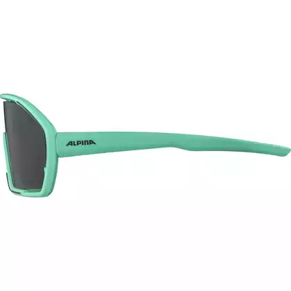 ALPINA Sportbrille BONFIRE TURQUOISE MATT MIRROR GREEN, A8687471