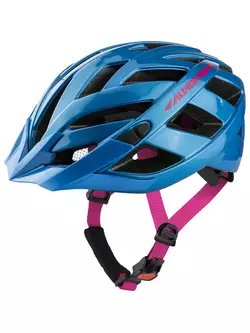 ALPINA PANOMA 2.0 Fahrradhelm, blue-pink gloss
