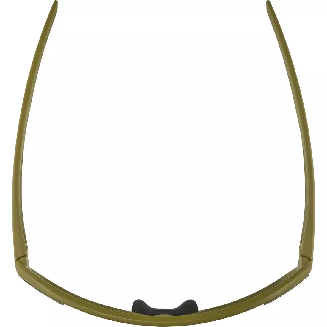 ALPINA Sportbrille BONFIRE OLIVE MATT - MIRROR BLACK, A8687472