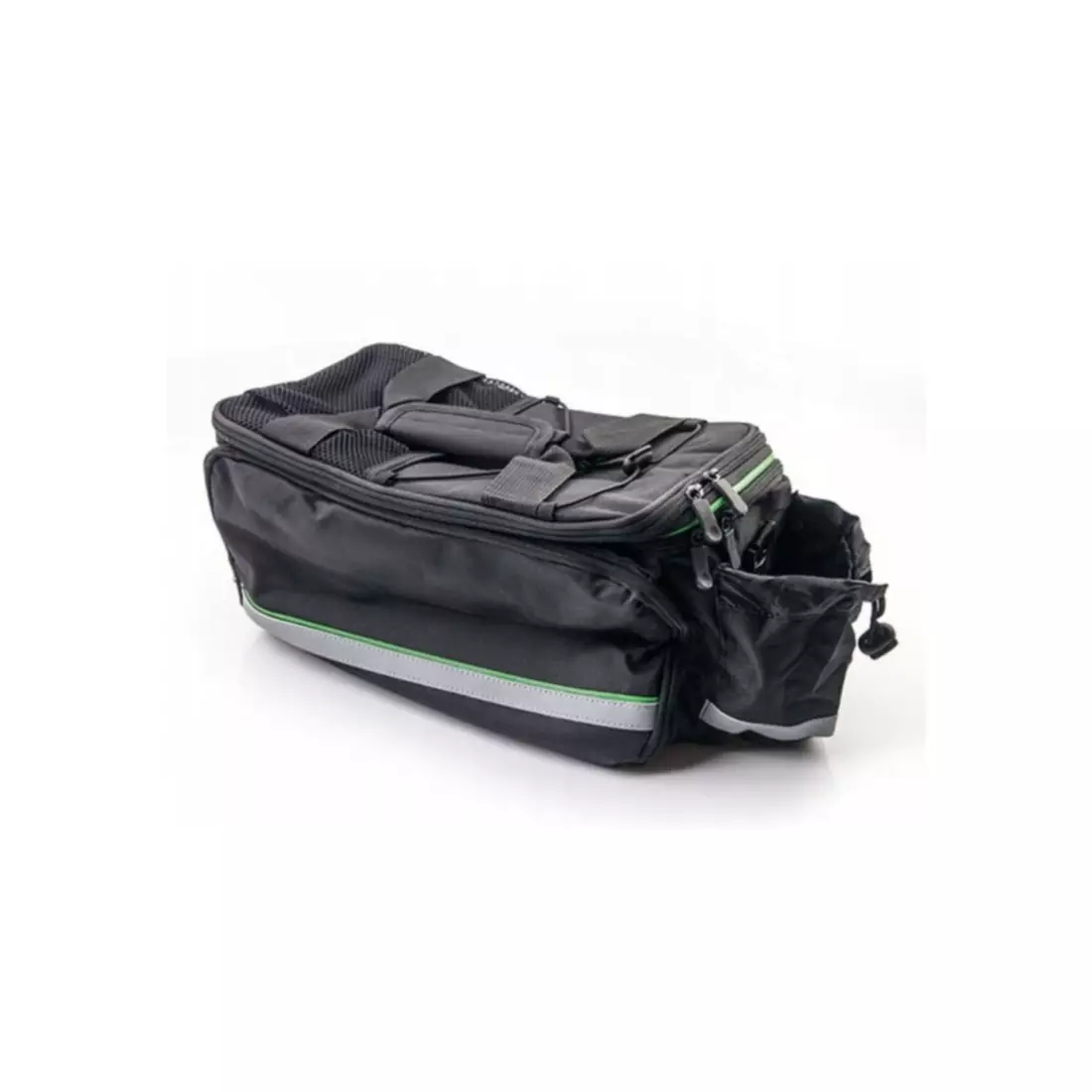 Fahrradtasche für den Kofferraum 20l, schwarz und grün